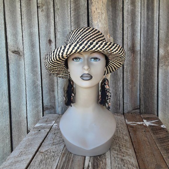 Handmade Fabric Earrings - Picture 4 of 9